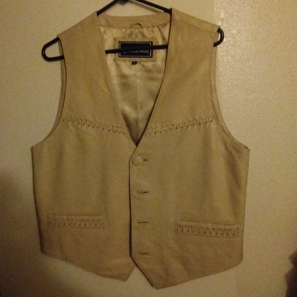 Mens baige vest